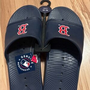 Boston Red Sox Navy Slide Sandals for Men
